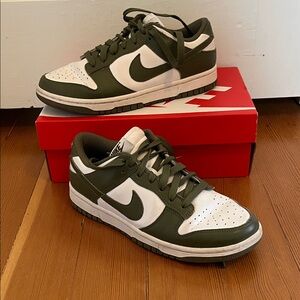 Nike Dunk Olive and White